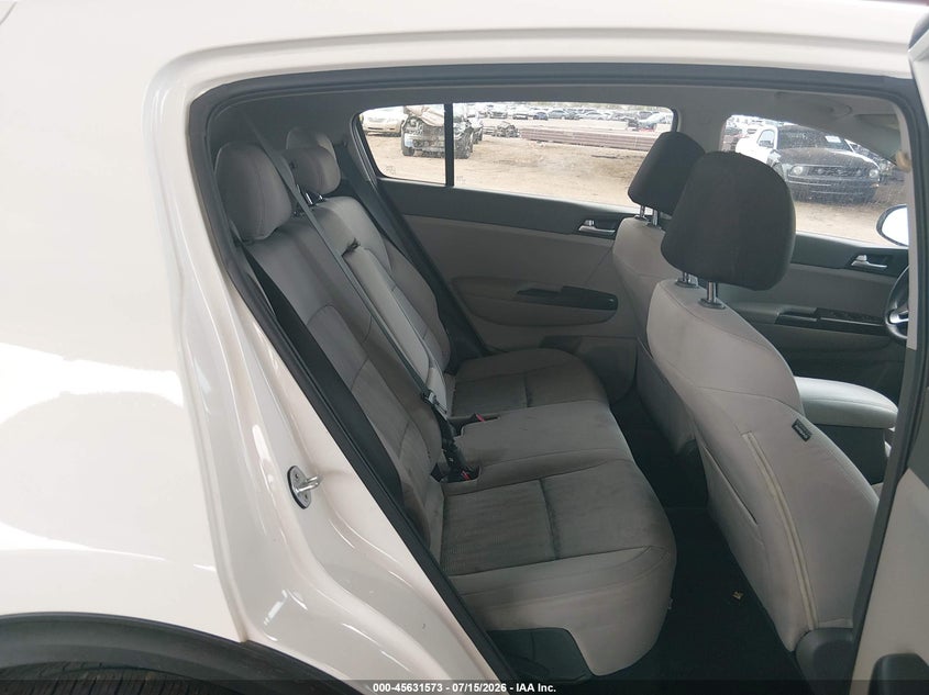 2019 Kia Sportage VIN KNDPM3AC7K7550125 IAAI salvage auction — REAR END, Salvage Title, sold $3,150 on 2026-07-28 (photo 8)