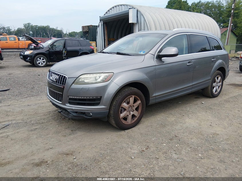 2011 Audi Q7 VIN WA1LGAFEXBD010445 IAAI salvage auction — NORMAL WEAR, Clear (New Jersey), sold $375 on 2026-07-30 (photo 2)