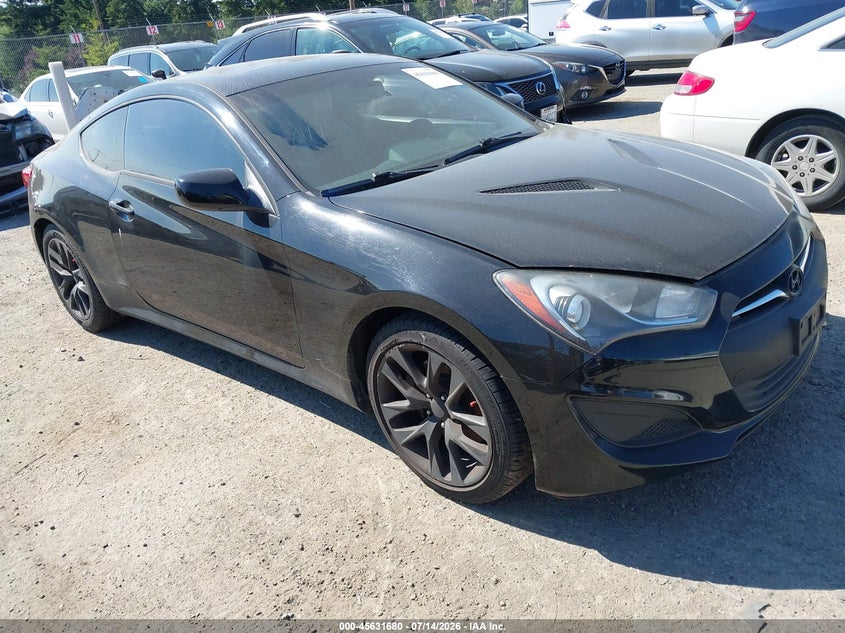 2013 Hyundai Genesis VIN KMHHT6KD0DU099443 IAAI salvage auction — NORMAL WEAR, Clear (Washington), sold $775 on 2026-07-29 (photo 1)