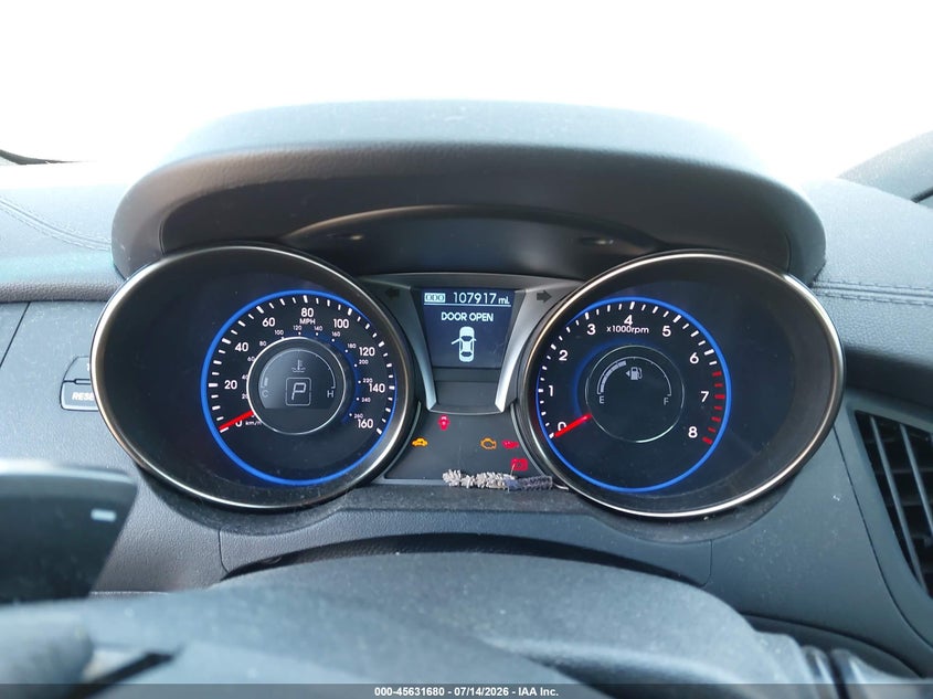 2013 Hyundai Genesis VIN KMHHT6KD0DU099443 IAAI salvage auction — NORMAL WEAR, Clear (Washington), sold $775 on 2026-07-29 (photo 7)