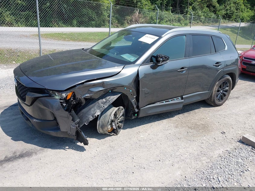 2025 Mazda Cx-50 VIN 7MMVABBM3SN348797 IAAI salvage auction — LEFT FRONT, Enterprise Vehicles Clear Only (South Carolina), sold $12,000 on 2026-07-28 (photo 2)