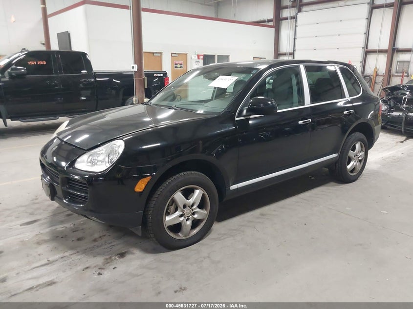 2004 Porsche Cayenne VIN WP1AB29P64LA69059 IAAI salvage auction — RIGHT FRONT, Clear (Michigan), sold $825 on 2026-08-06 (photo 2)