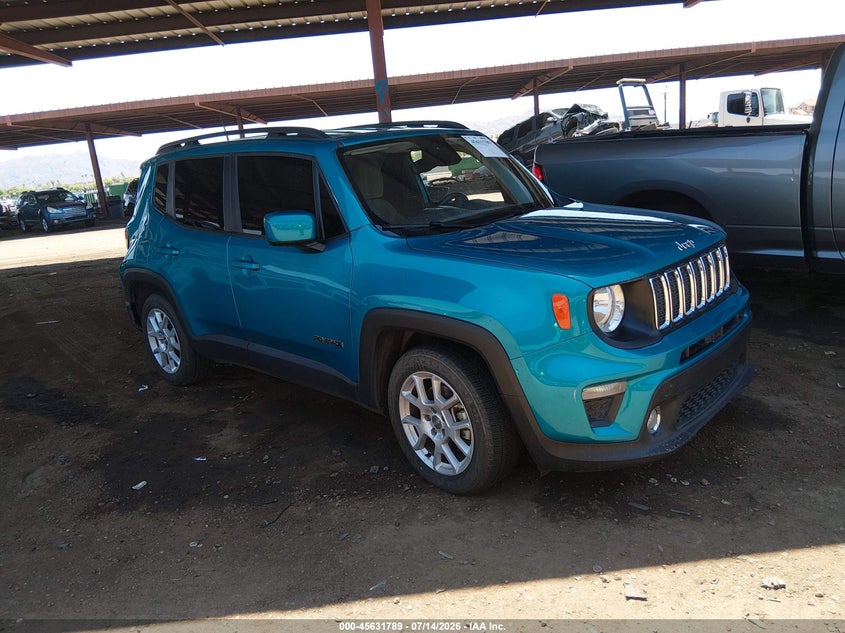 2020 Jeep Renegade VIN ZACNJABB5LPL88748 IAAI salvage auction — REAR END, Salvage Title, sold $2,825 on 2026-08-18 (photo 1)