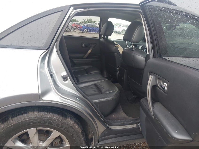 2007 Infiniti Fx35 VIN JNRAS08U27X102195 IAAI salvage auction — LEFT FRONT, Salvage (Texas), sold $600 on 2026-07-29 (photo 8)