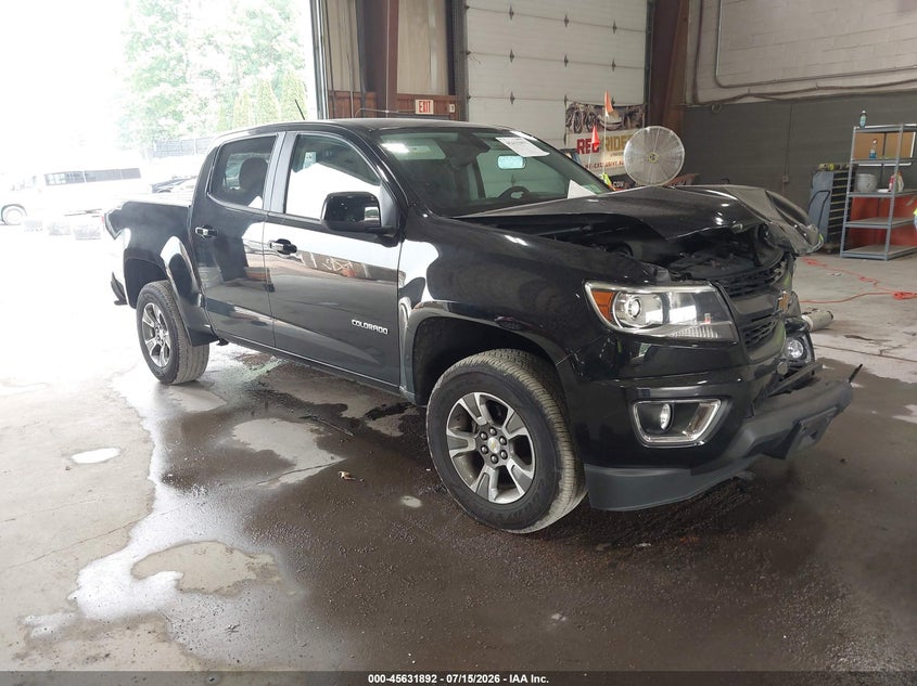 2019 Chevrolet Colorado VIN 1GCGTDEN1K1285631 IAAI salvage auction — FRONT END, Mv-907A (New York), sold $7,000 on 2026-07-29 (photo 1)
