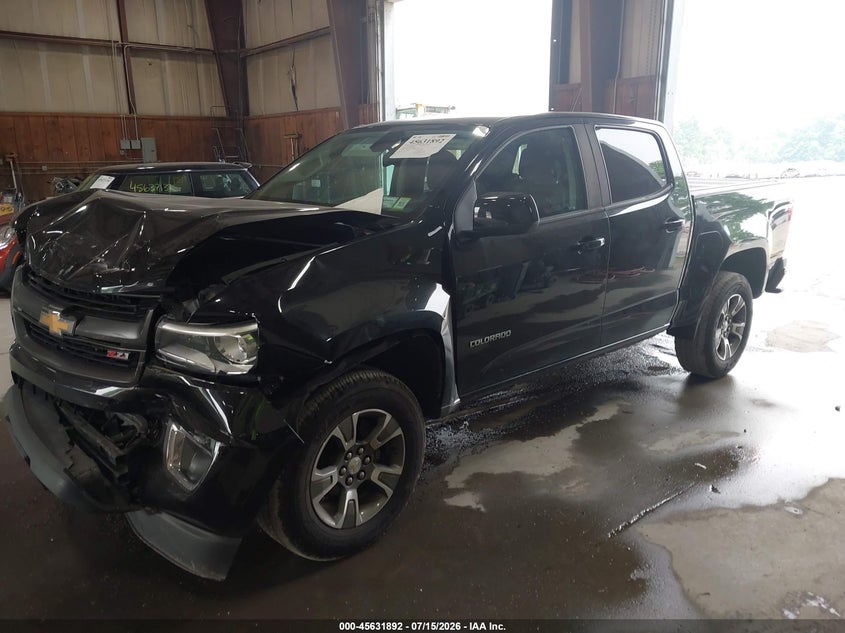 2019 Chevrolet Colorado VIN 1GCGTDEN1K1285631 IAAI salvage auction — FRONT END, Mv-907A (New York), sold $7,000 on 2026-07-29 (photo 2)