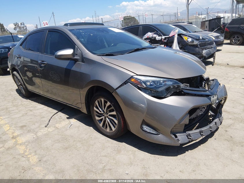 2019 Toyota Corolla VIN 5YFBURHE5KP914433 IAAI salvage auction — FRONT END, Salvage (California), sold $1,250 on 2026-07-29 (photo 1)