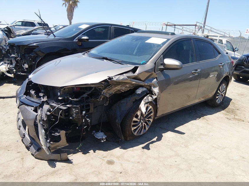 2019 Toyota Corolla VIN 5YFBURHE5KP914433 IAAI salvage auction — FRONT END, Salvage (California), sold $1,250 on 2026-07-29 (photo 2)