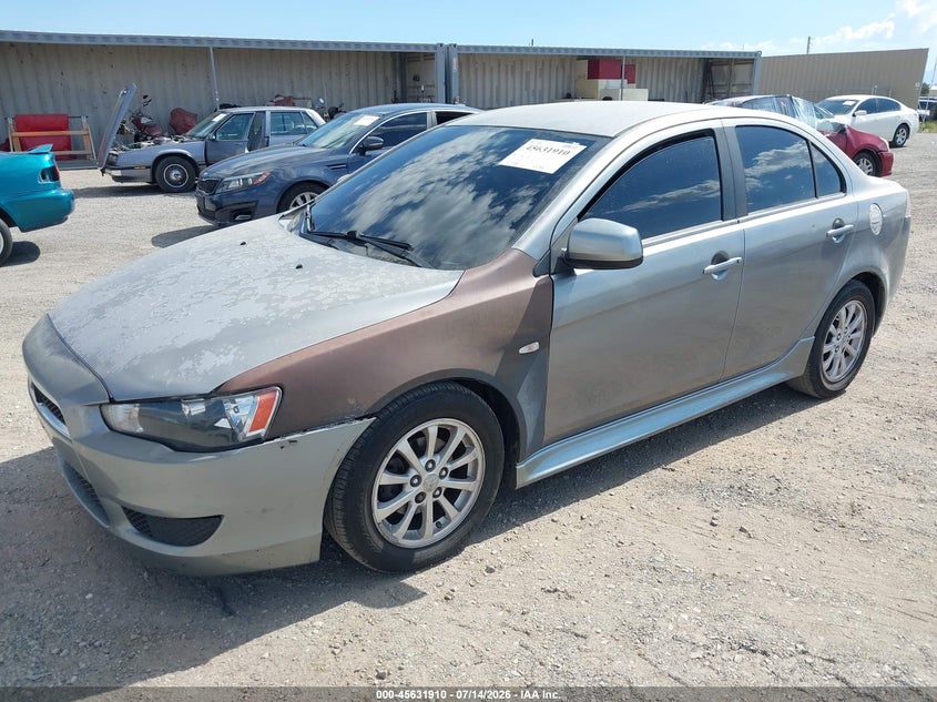 2012 Mitsubishi Lancer VIN JA32V2FW2CU016844 IAAI salvage auction — NORMAL WEAR, Clear (California), sold $425 on 2026-07-30 (photo 2)