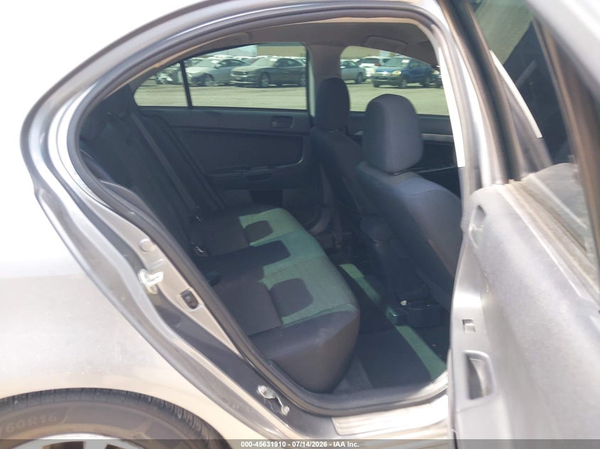 2012 Mitsubishi Lancer VIN JA32V2FW2CU016844 IAAI salvage auction — NORMAL WEAR, Clear (California), sold $425 on 2026-07-30 (photo 8)