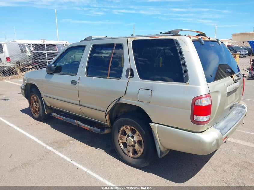 2000 Nissan Pathfinder VIN JN8AR07S0YW435955 IAAI salvage auction — NORMAL WEAR, Clear (Hawaii), sold $25 on 2026-07-28 (photo 3)