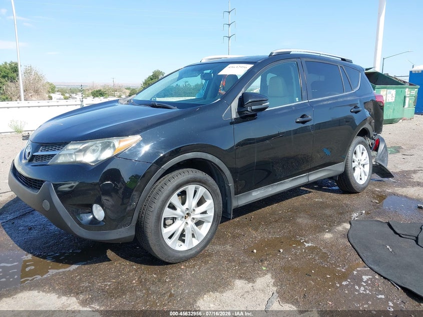 2013 Toyota Rav 4 VIN 2T3DFREV8DW019308 IAAI salvage auction — FRONT & REAR, Salvage (New Mexico), sold $3,600 on 2026-08-20 (photo 2)