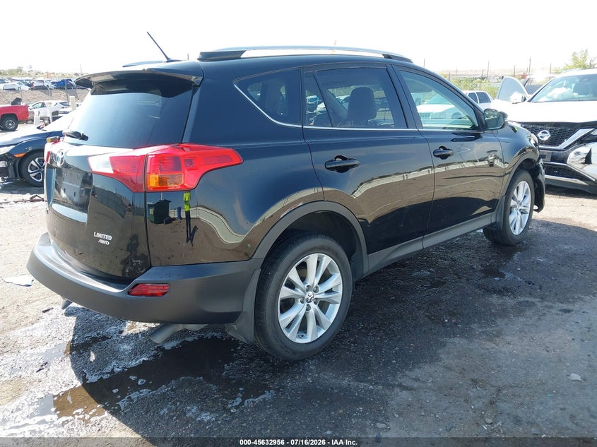 2013 Toyota Rav 4 VIN 2T3DFREV8DW019308 IAAI salvage auction — FRONT & REAR, Salvage (New Mexico), sold $3,600 on 2026-08-20 (photo 4)