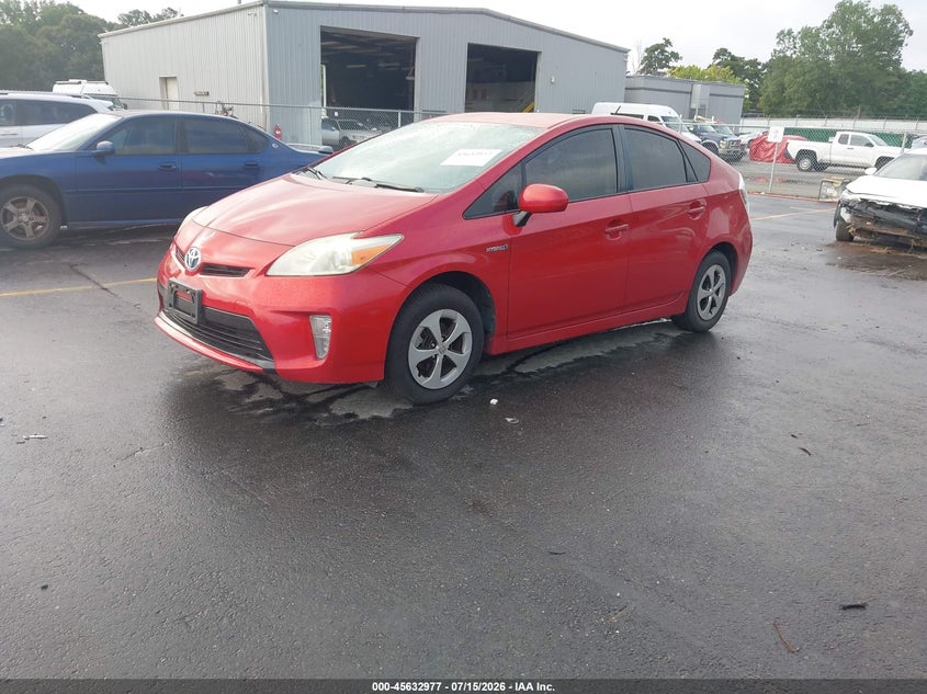 2012 Toyota Prius VIN JTDKN3DU2C5485810 IAAI salvage auction — NORMAL WEAR, Clear (Georgia), sold $275 on 2026-07-29 (photo 2)