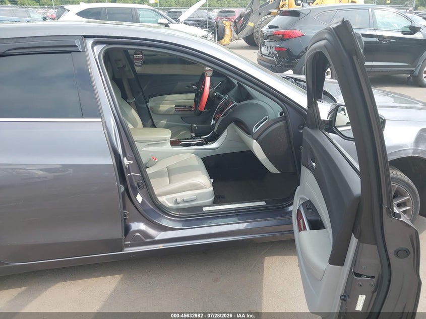 2017 Acura Tlx VIN 19UUB1F55HA011037 IAAI salvage auction — RIGHT FRONT, Salvage Title, sold $2,100 on 2026-09-24 (photo 5)