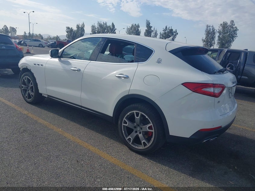 2018 Maserati Levante VIN ZN661XUAXJX270265 IAAI salvage auction — FRONT END, Wait Title, sold $6,300 on 2026-08-08 (photo 3)