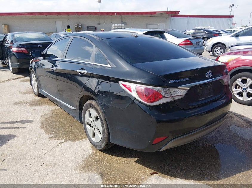 2011 Hyundai Sonata hybrid VIN KMHEC4A44BA001361 IAAI salvage auction — NORMAL WEAR, Clear (California), sold $300 on 2026-07-27 (photo 3)