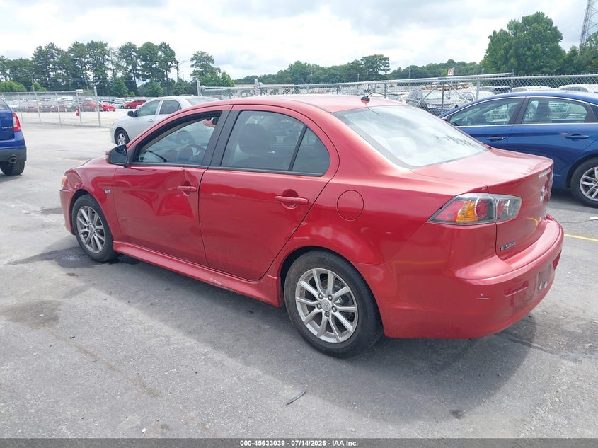 2016 Mitsubishi Lancer VIN JA32U2FU4GU000474 IAAI salvage auction — NORMAL WEAR, Clear (Georgia), sold $275 on 2026-07-29 (photo 3)