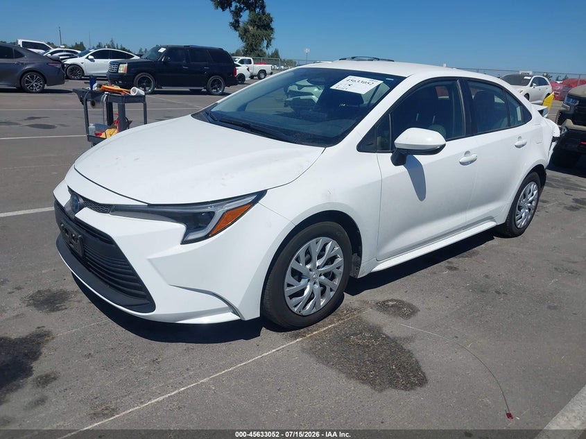 2025 Toyota Corolla VIN JTDBCMFE9SJ039659 IAAI salvage auction — REAR END, Salvage Title, sold $8,450 on 2026-08-25 (photo 2)