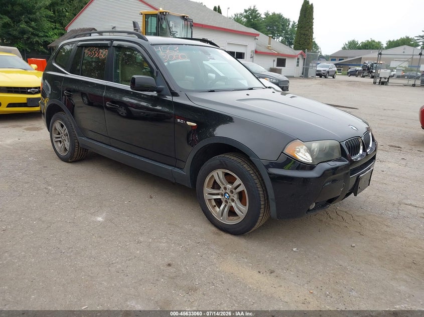 2006 BMW X3 VIN WBXPA93466WG78813 IAAI salvage auction — NORMAL WEAR, Original (Maine), sold $325 on 2026-07-20 (photo 1)