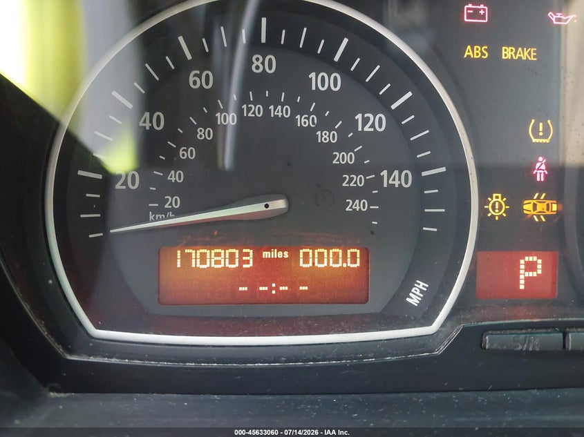 2006 BMW X3 VIN WBXPA93466WG78813 IAAI salvage auction — NORMAL WEAR, Original (Maine), sold $325 on 2026-07-20 (photo 7)