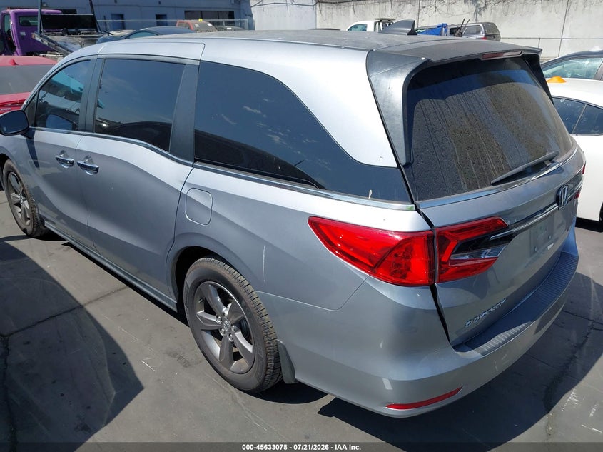 2022 Honda Odyssey VIN 5FNRL6H54NB017393 IAAI salvage auction — RIGHT SIDE, Salvage Title, sold $7,100 on 2026-07-29 (photo 3)