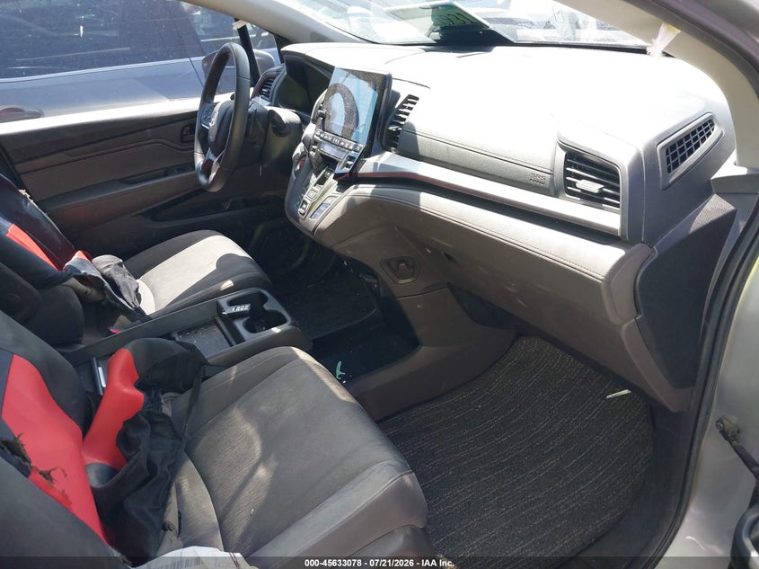 2022 Honda Odyssey VIN 5FNRL6H54NB017393 IAAI salvage auction — RIGHT SIDE, Salvage Title, sold $7,100 on 2026-07-29 (photo 5)