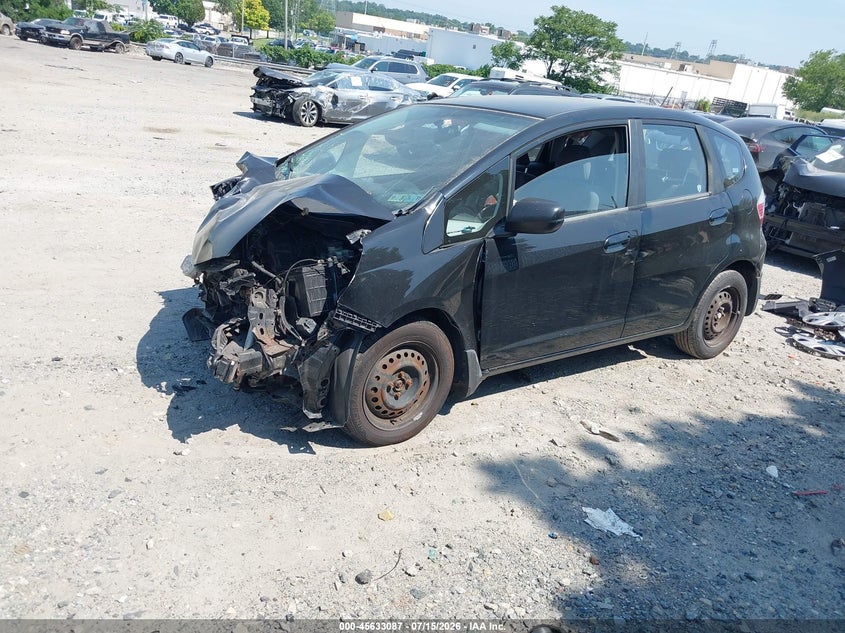 2009 Honda Fit VIN JHMGE88249S063641 IAAI salvage auction — FRONT END, Salvage (Pennsylvania), sold $200 on 2026-07-31 (photo 2)