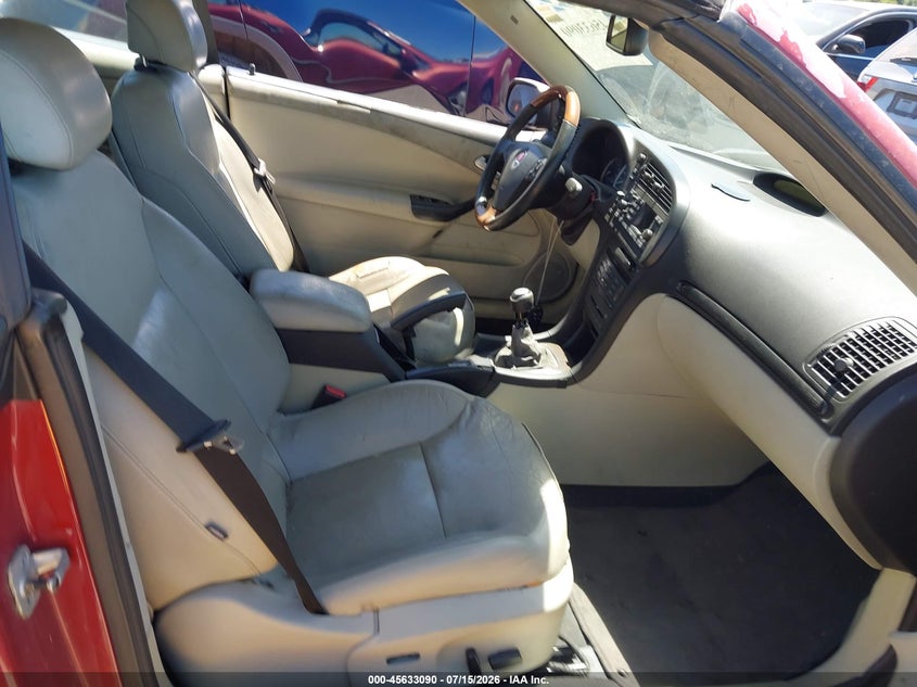 2005 Saab 9-3 VIN YS3FD75Y756013587 IAAI salvage auction — NORMAL WEAR, Clear - Dealer Only (California), sold $200 on 2026-07-23 (photo 5)
