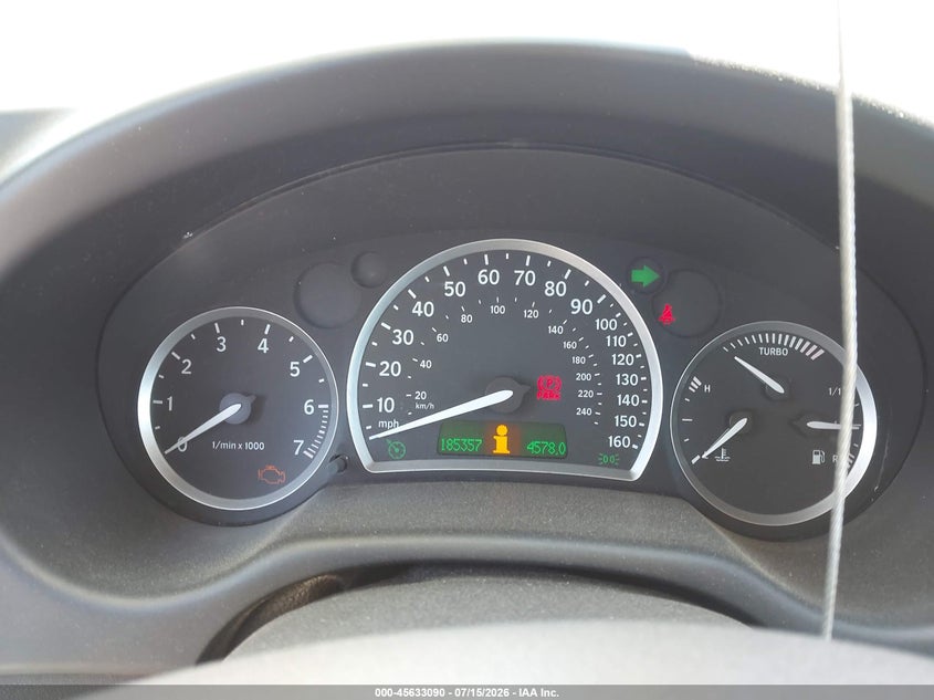 2005 Saab 9-3 VIN YS3FD75Y756013587 IAAI salvage auction — NORMAL WEAR, Clear - Dealer Only (California), sold $200 on 2026-07-23 (photo 7)