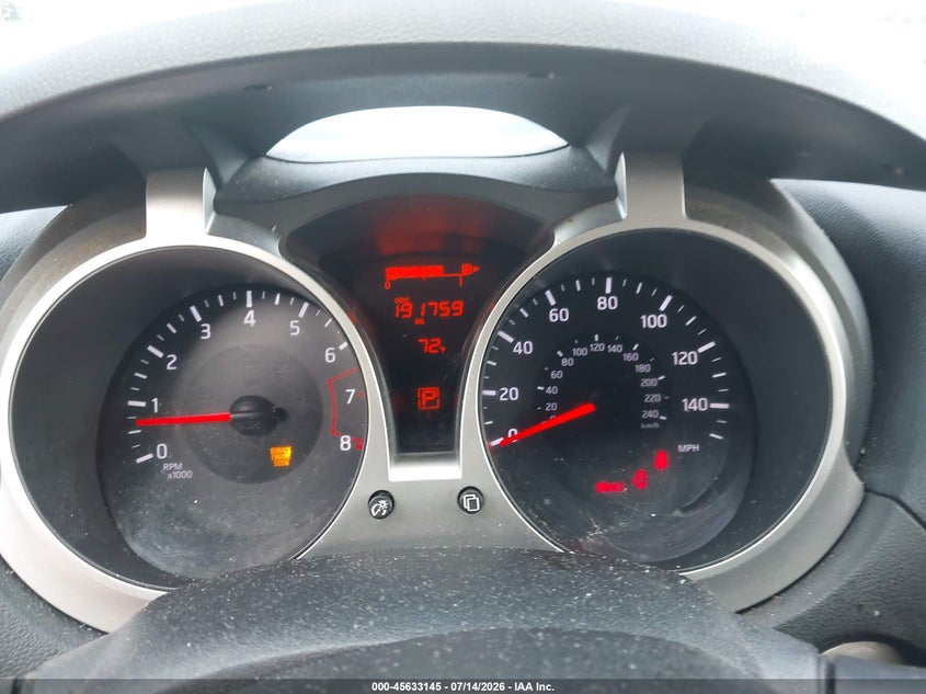 2016 Nissan Juke VIN JN8AF5MR8GT604577 IAAI salvage auction — NORMAL WEAR, Clear (North Carolina), sold $425 on 2026-07-30 (photo 7)