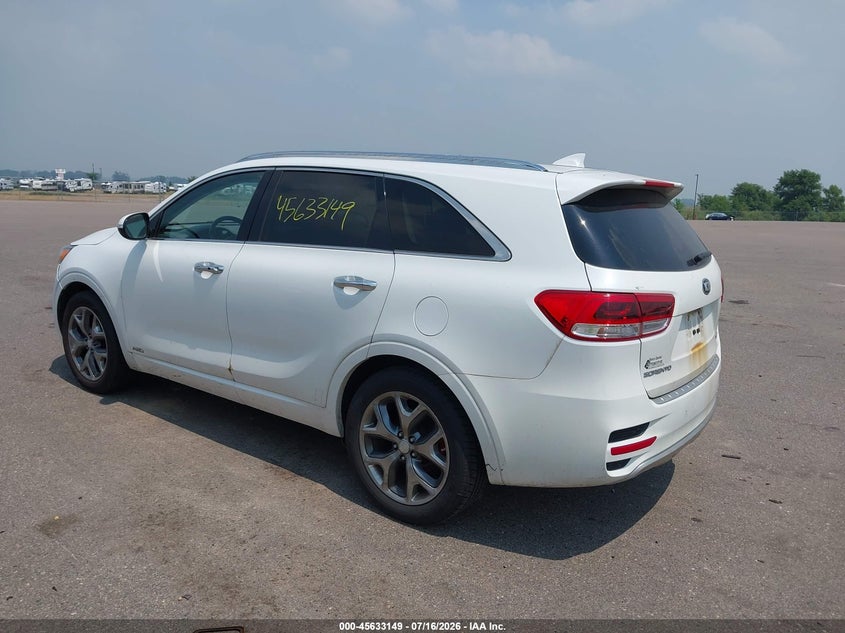 2016 Kia Sorento VIN 5XYPKDA59GG095799 IAAI salvage auction — FRONT END, Clear (Minnesota), sold $700 on 2026-07-29 (photo 3)