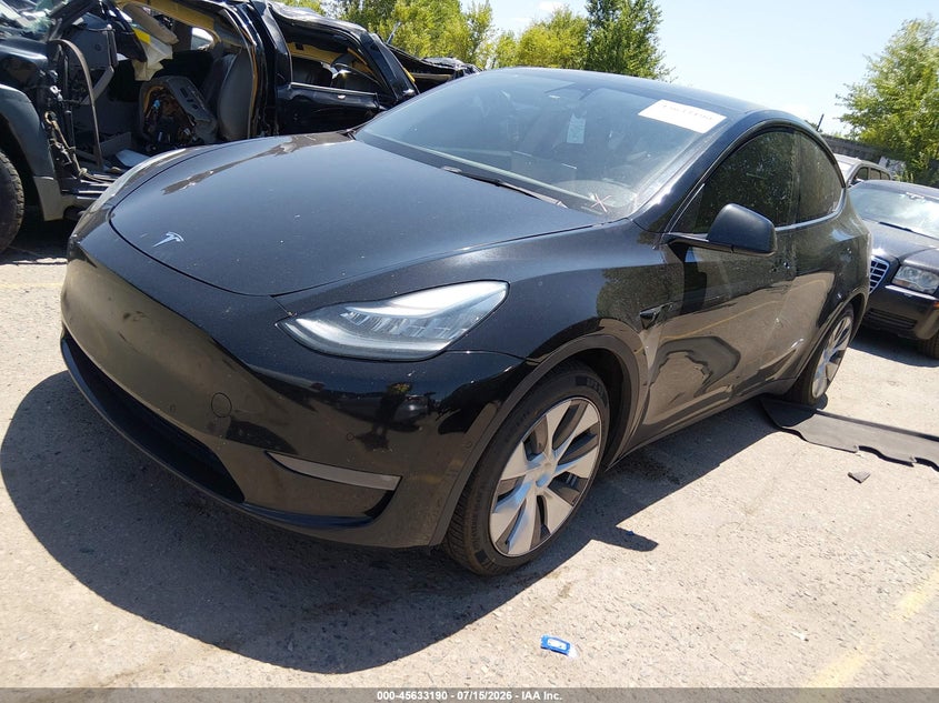 2021 Tesla Model y VIN 5YJYGDEE4MF209162 IAAI salvage auction — NORMAL WEAR, Clear (Colorado), sold $1,550 on 2026-07-30 (photo 2)