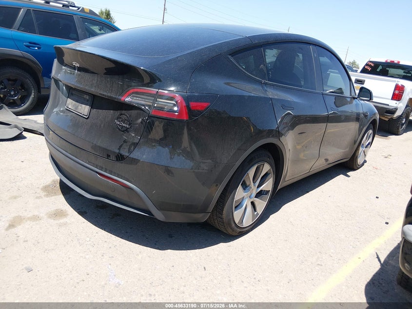 2021 Tesla Model y VIN 5YJYGDEE4MF209162 IAAI salvage auction — NORMAL WEAR, Clear (Colorado), sold $1,550 on 2026-07-30 (photo 4)