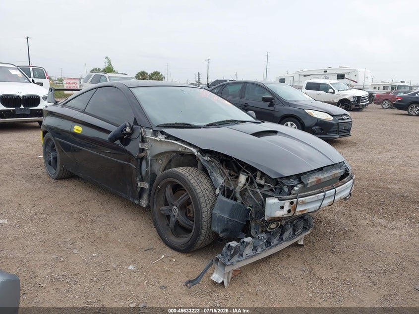 2002 Toyota Celica VIN JTDDR32T820137979 IAAI salvage auction — RIGHT FRONT, Salvage (Texas), sold $225 on 2026-07-25 (photo 1)