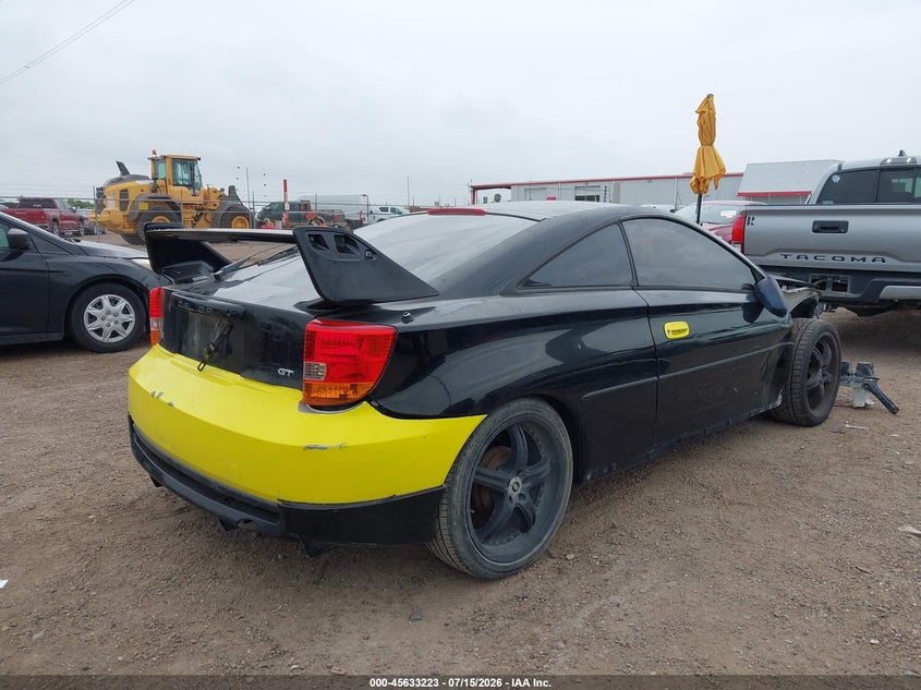 2002 Toyota Celica VIN JTDDR32T820137979 IAAI salvage auction — RIGHT FRONT, Salvage (Texas), sold $225 on 2026-07-25 (photo 4)