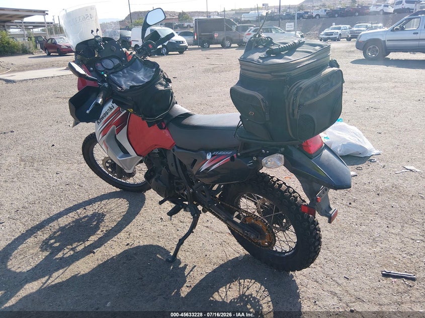 2012 Kawasaki Kl650 VIN JKAKLEE13CDA48018 IAAI salvage auction — FRONT END, Clear (Indiana), sold $25 on 2026-07-29 (photo 3)