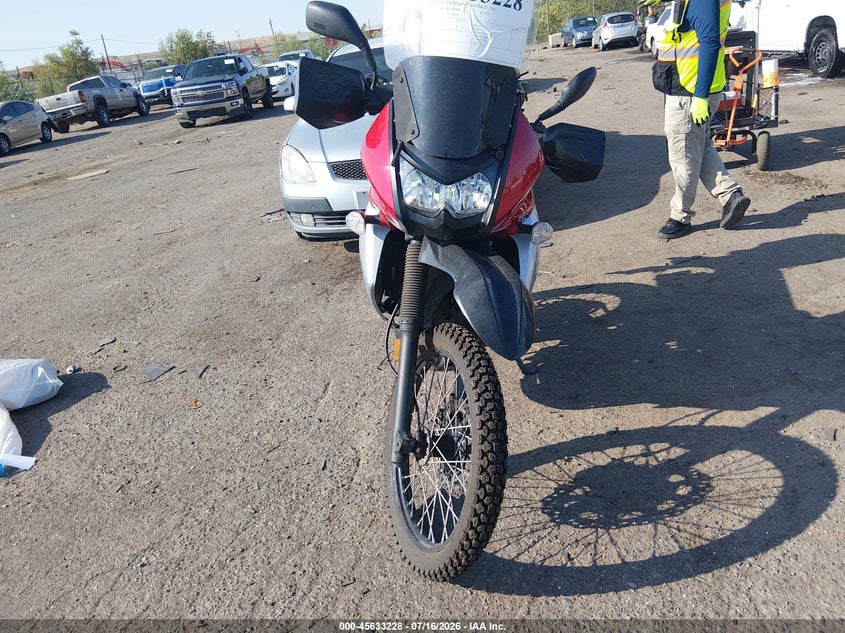 2012 Kawasaki Kl650 VIN JKAKLEE13CDA48018 IAAI salvage auction — FRONT END, Clear (Indiana), sold $25 on 2026-07-29 (photo 5)