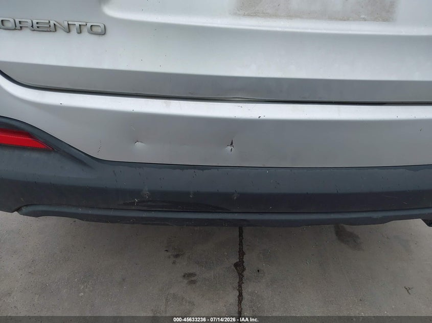 2017 Kia Sorento VIN 5XYPG4A53HG331737 IAAI salvage auction — NORMAL WEAR, Original (Texas), sold $1,175 on 2026-07-28 (photo 6)
