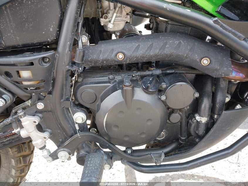 2014 Kawasaki Kl650 VIN JKAKLEE15EDA74607 IAAI salvage auction — FRONT END, Clear (New Mexico), sold $1,550 on 2026-07-20 (photo 8)