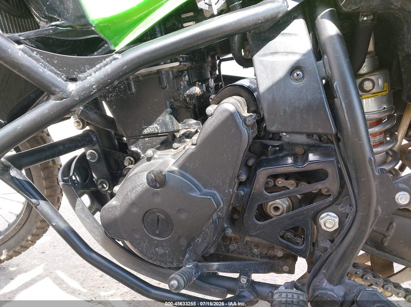 2014 Kawasaki Kl650 VIN JKAKLEE15EDA74607 IAAI salvage auction — FRONT END, Clear (New Mexico), sold $1,550 on 2026-07-20 (photo 9)