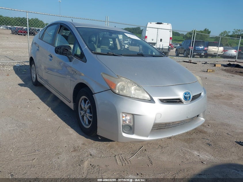 2011 Toyota Prius VIN JTDKN3DU1B0247961 IAAI salvage auction — NORMAL WEAR, Clear (Kansas), sold $1,100 on 2026-07-28 (photo 1)