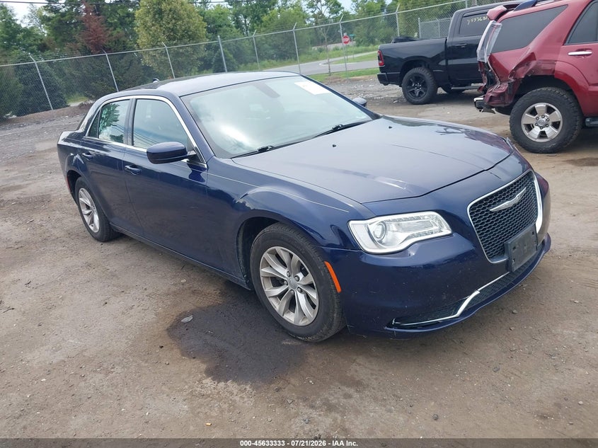 2016 Chrysler 300 VIN 2C3CCAAG2GH268354 IAAI salvage auction — FRONT END, Salvage Title, sold $1,500 on 2026-08-21 (photo 1)