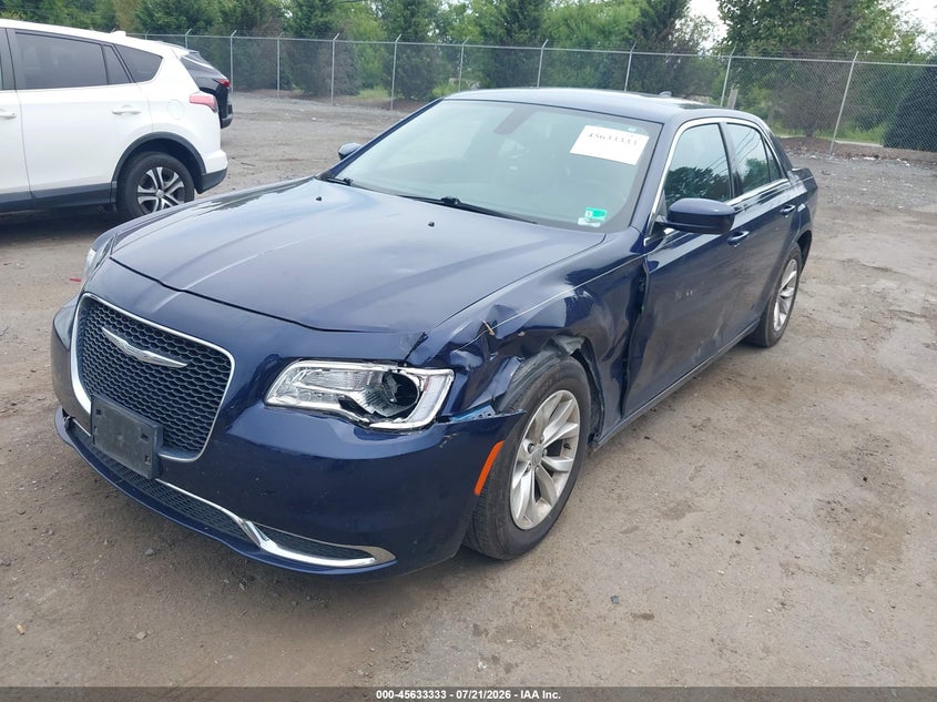 2016 Chrysler 300 VIN 2C3CCAAG2GH268354 IAAI salvage auction — FRONT END, Salvage Title, sold $1,500 on 2026-08-21 (photo 2)