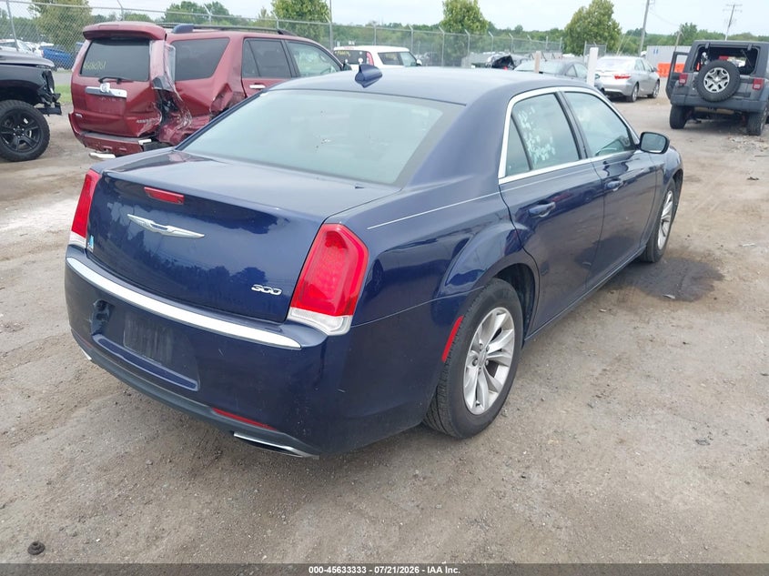 2016 Chrysler 300 VIN 2C3CCAAG2GH268354 IAAI salvage auction — FRONT END, Salvage Title, sold $1,500 on 2026-08-21 (photo 4)
