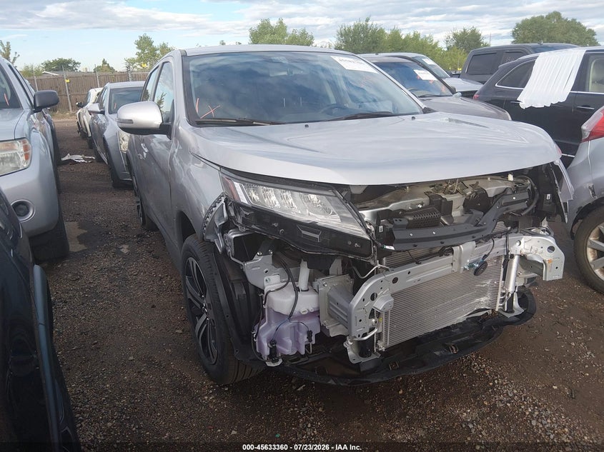 2026 Mitsubishi Outlander sport VIN JA4ARUAU2TU019840 IAAI salvage auction — ENGINE DAMAGE, Clear (Colorado), sold $125 on 2026-07-28 (photo 1)