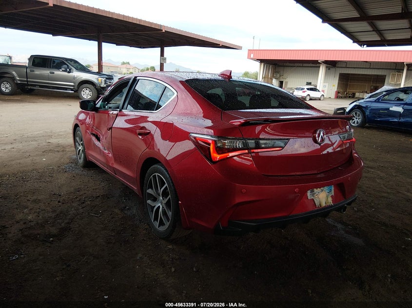2020 Acura Ilx VIN 19UDE2F79LA011260 IAAI salvage auction — SIDE, Salvage (Arizona), sold $5,300 on 2026-08-01 (photo 3)