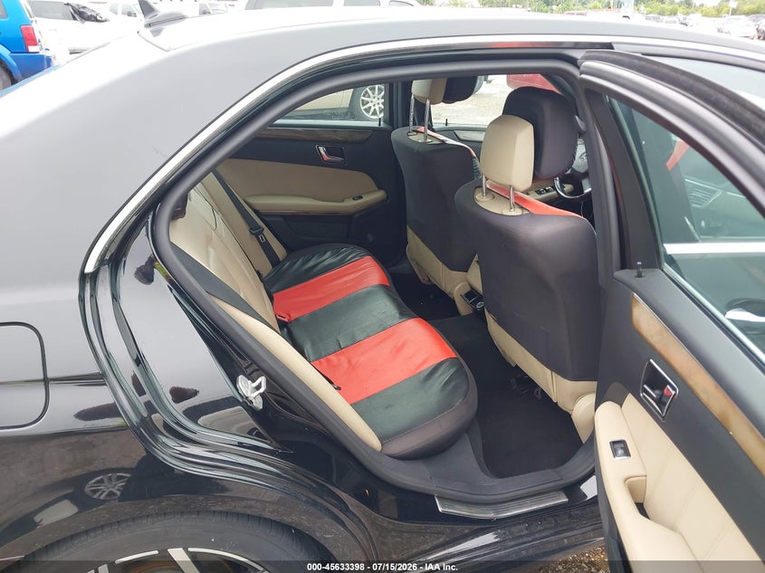 2010 Mercedes-benz E-class VIN WDDHF5GB3AA112525 IAAI salvage auction — NORMAL WEAR, Original (Texas), sold $900 on 2026-08-05 (photo 8)