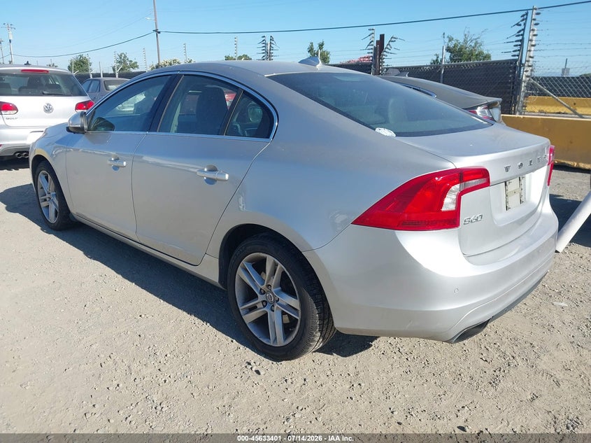 2014 Volvo S60 VIN YV1612FS4E2276831 IAAI salvage auction — NORMAL WEAR, Clear - Dealer Only (California), sold $800 on 2026-07-23 (photo 3)