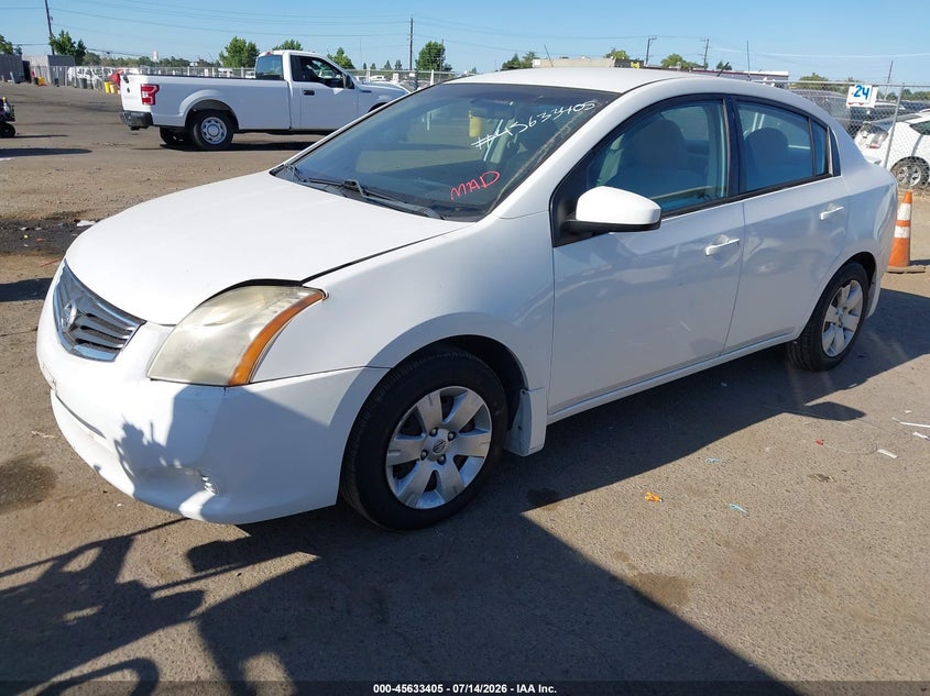 2011 Nissan Sentra VIN 3N1AB6AP1BL665561 IAAI salvage auction — NORMAL WEAR, Clear - Dealer Only (California), sold $25 on 2026-07-25 (photo 2)